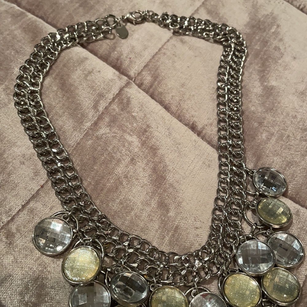 Flapper Style Statement Necklace By Charming Char… - image 3